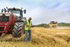 farmer farming tractor tech gps