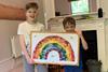 NHS Grocer Rainbow - Luke & Rhys finished
