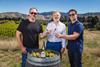 Graham Norton and Invivo Cofounders Rob Cameron and Tim Lightbourne in the Awatere  (6)