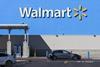 Walmart sign car park