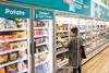 poundland shopper frozen aisle