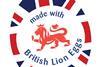 Made with British Lion eggs logo