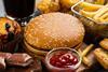 burger cake sweets junk food obesity