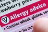 allergy label one use