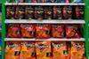Doritos and Sensations on shelf (credit to Mark Mackenzie)