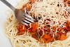 spaghetti bolognese italian pasta meal