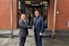 Mizkan - Mayor Andy Burnham and Mizkan’s UK CEO, Chikara Tanaka
