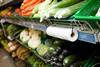 Supermarket fruit & veg