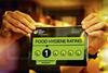 Food hygiene scores on the doors