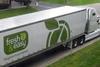 Tesco Fresh & Easy delivery truck