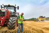 farmer farming tractor tech gps