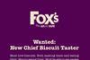Fox's biscuit taster advert