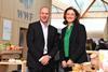 tesco Dave Lewis and Tanya Steele wwf