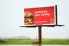 mcdonalds billboard ooh ad advertising hfss burger junk food