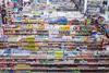 supermarket shelves aisles indonesia