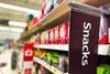 snack aisle supermarket hfss GettyImages-1430384008