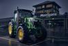 Tractor outside a Morrisons
