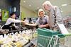 waitrose counter staff and customer