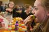alamy school food 3E5N3KA