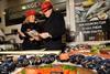Sainsbury's fish counter