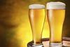 lager beer in a glass