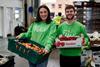 Credit_Gary Hamill_caption ellie and phil in poplar with crates of felix food 3