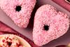 Valentines' Jam & Cream Doughnuts