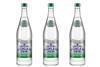 Highland Spring 750ml glass sparkling water bottles