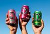 Dalston's Cans in air