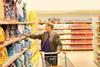 petfood supermarket aisle shopper