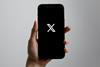 x twitter phone mockup social media