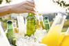 alcohol beer ice bucket summer party