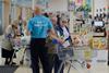 tesco staff and elderly shoppers