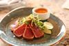 tuna steak dish fish