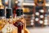whisky in bottles