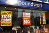 Poundworld closing down sale