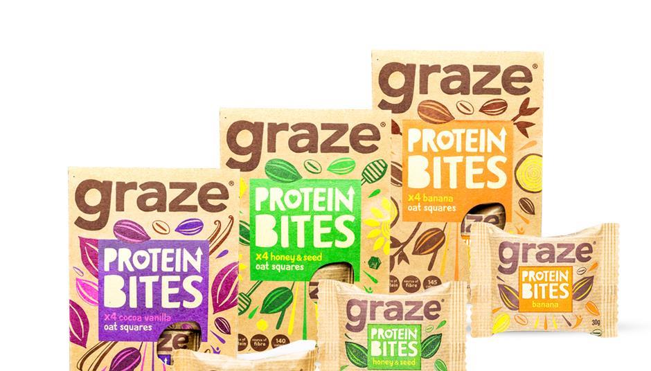 Graze launches trio of oat-based Protein Bites | News | The Grocer