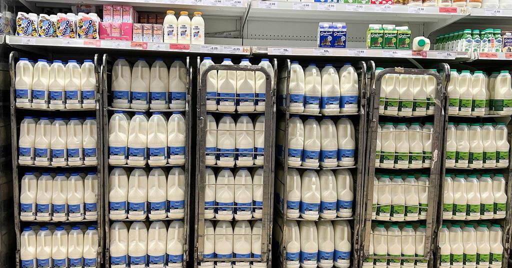 Two pints of milk now at same price as four pints at start of 2022