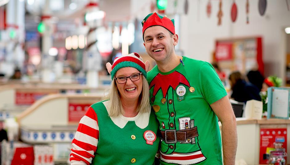 tesco christmas costumes