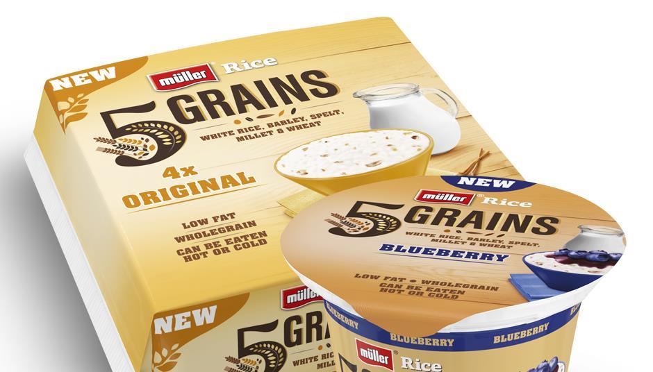 Müller adds grains to Rice as it targets 'hunger moments' News The