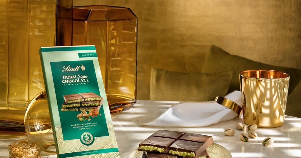 品揃え豊富で Lindt with trend TikTok chocolate' 'Dubai viral on jumps Confectionery
