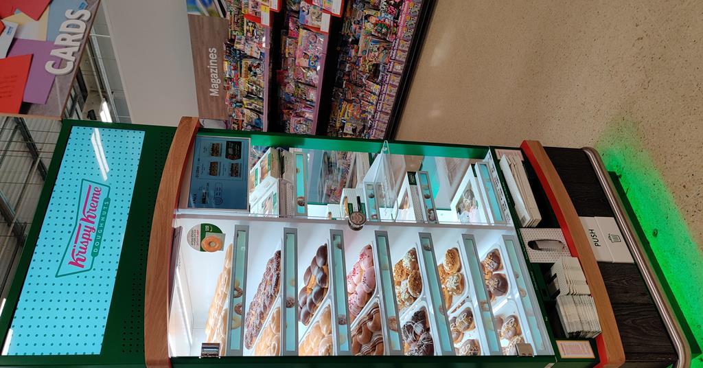 tesco increases rollout of krispy kreme digital display cabinets news the grocer