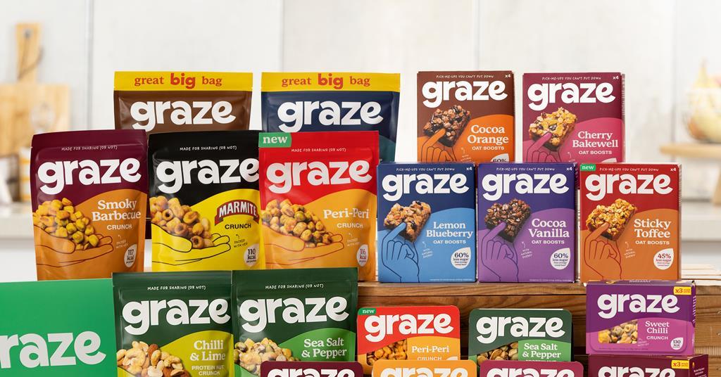 Graze unveils new look backed by £6m spend | News | The Grocer