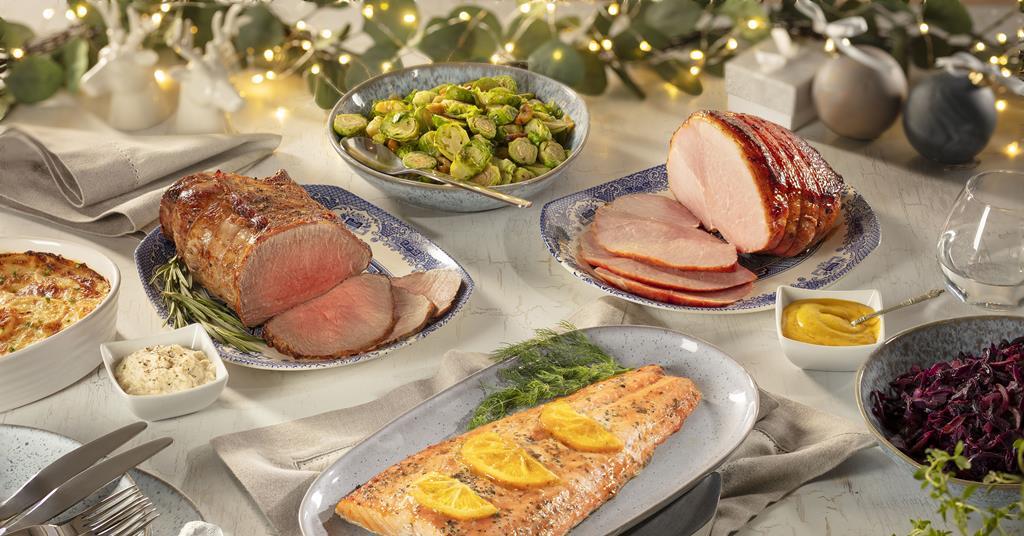 King prawn mocktails and blondie gingerbread pies Sainsbury’s