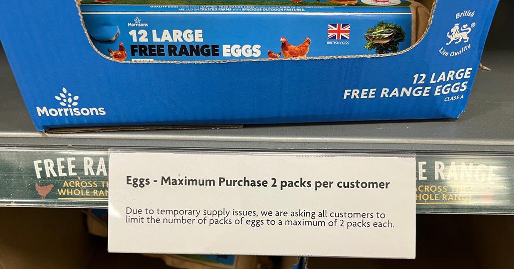 Media Bites 9 May Egg shortages, Morrisons, John Lewis, inflation