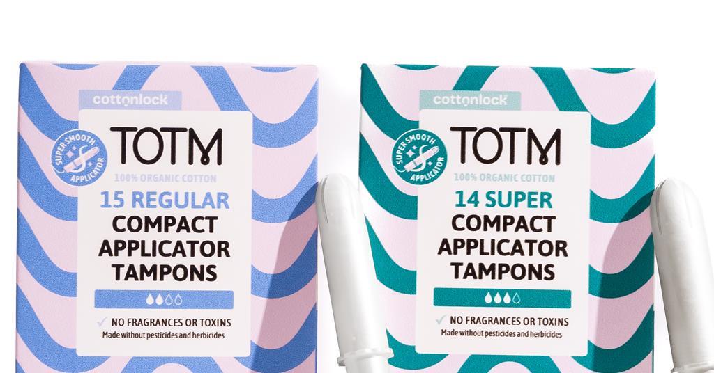 TOTM rolls out compact tampons with CottonLock 360° safety tech