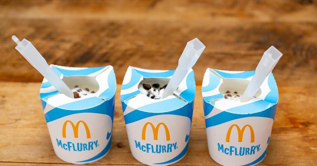 McDonald’s to scrap plastic salad containers & McFlurry lids News