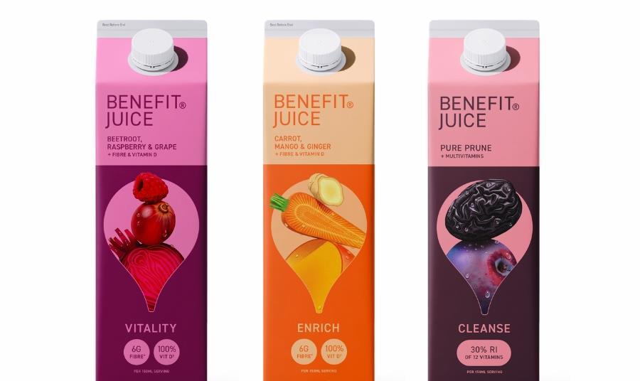 Benefit Juice relaunches with added fibre and vitamin D
