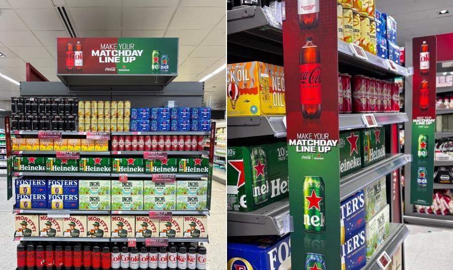 Waitrose rolls out co-branded Heineken and Coca-Cola bays for World Cup