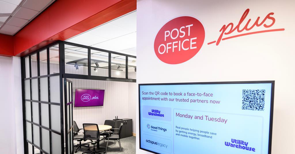 Post Office launches ‘Plus’ concept store offering face-to-face advice